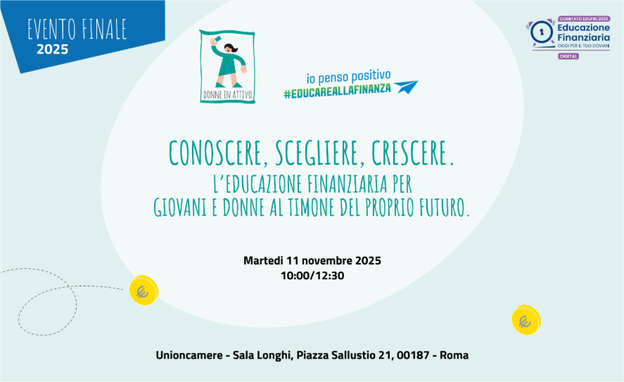 locandina evento conclusivo educazione finanziaria 2025