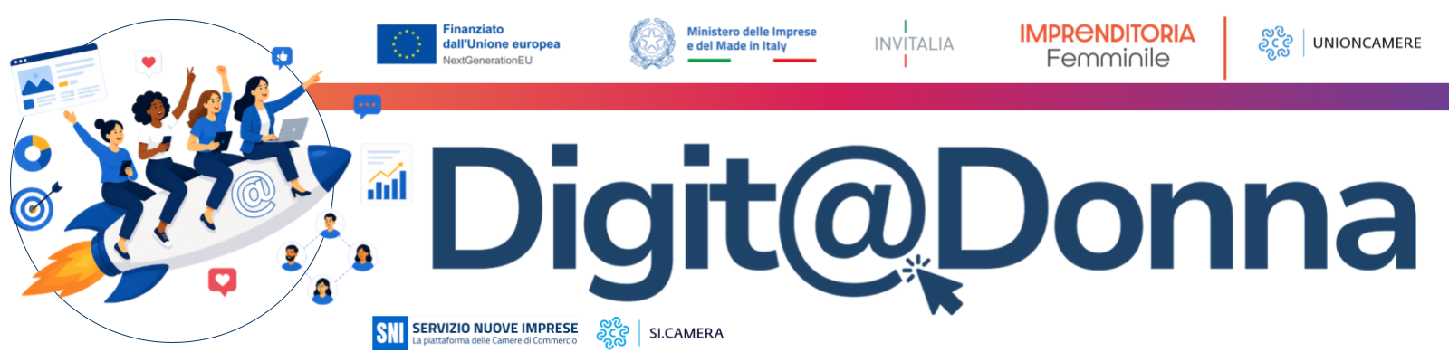 Logo Digit@Donna