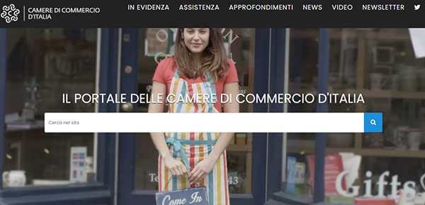 Home page portale CamCOm