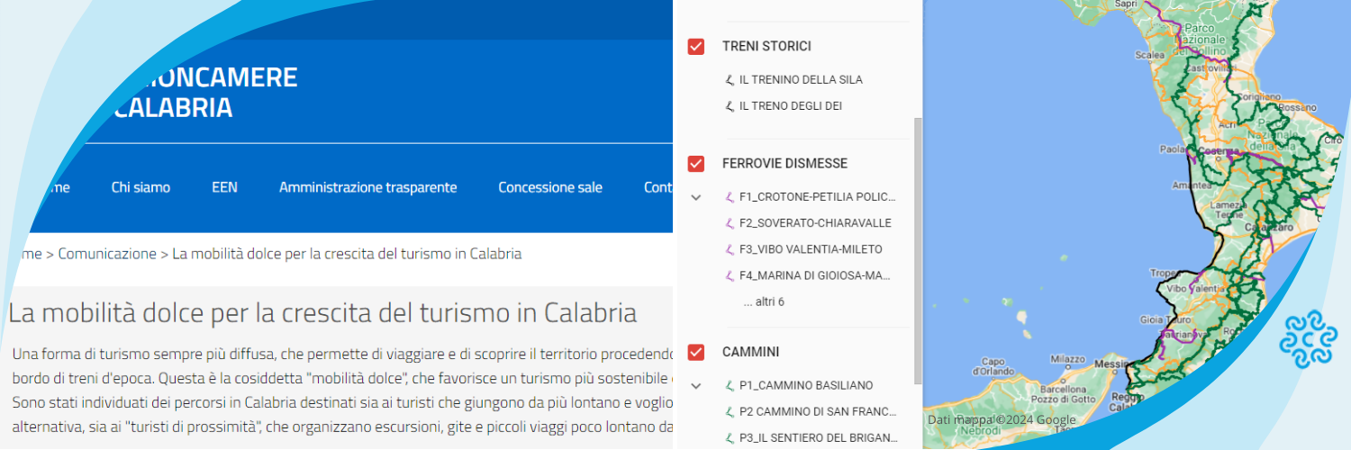 Mappatura turismo dolce Calabria